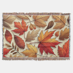 Couverture feuilles d'automne classiques