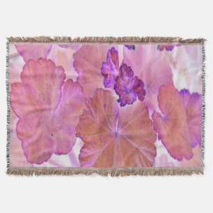 Couverture Feuilles de géranium rose lanceur