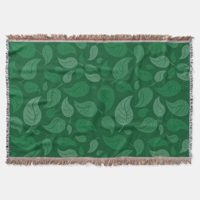 Couverture Feuilles verts (Devant)