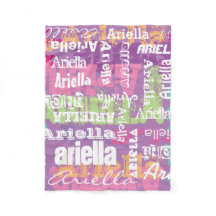 Couverture Filles de nom personnalisé