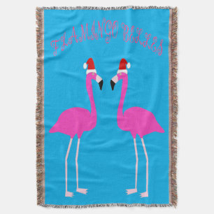 Couverture Flamants roses lesbiennes de Noël Flamant rose Bel