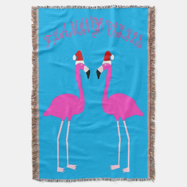 Couverture Flamants roses lesbiennes de Noël Flamant rose Bel (devant Vertical)