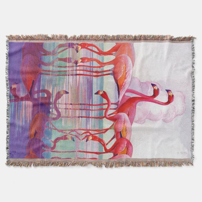 Couverture Flamants roses roses par Francis Lee Jacques (Devant)