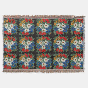 Couverture Fleur alpine suisse d'edelweiss