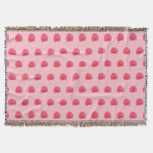 Couverture Fleur Aptenia rose Motif sans couture sur