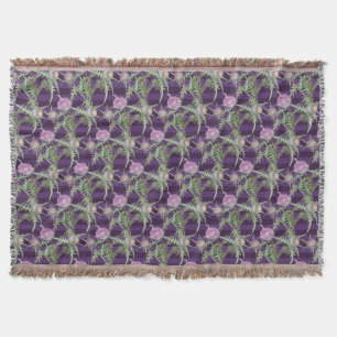 Couverture Fleur de chardon violet
