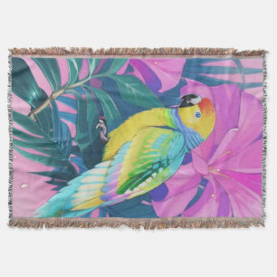 Couverture Fleur/Haïen/Tropical/Perroquet