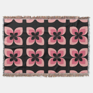 Couverture Fleur rose bicolore