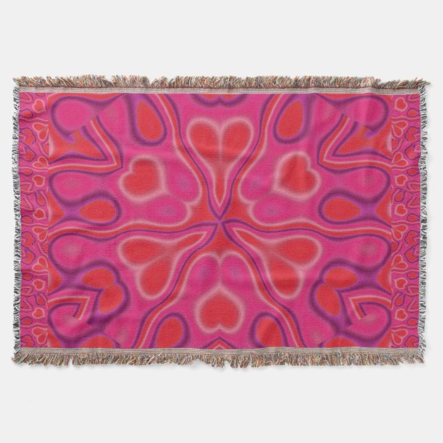 Couverture Fleur sauvage de Californie en rose et rouge (Devant)