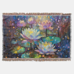Couverture Fleurs de lotus délicates s'épanouissant dans la n