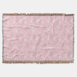Couverture Fleurs de papier rose