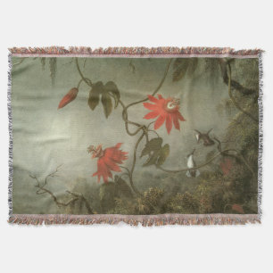 Couverture Fleurs de passion et colibris par Martin J Heade