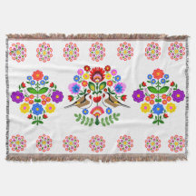 Fleurs design polonaises.