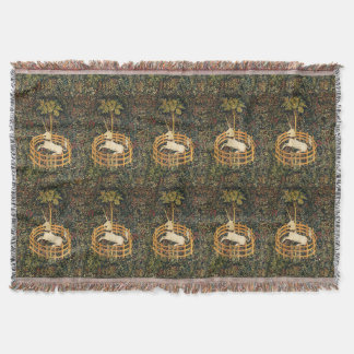 COUVERTURE FLEURS D'IMAGINAIRES UNICORNES ET GOTHIQUES, MOTIF