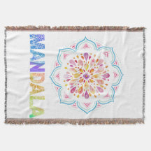FLEURS LOTUS COLORÉES MANDALA