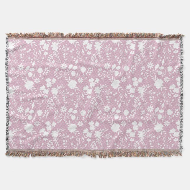 Couverture Fleurs sur net 01.bx4 Lpink BG (Devant)