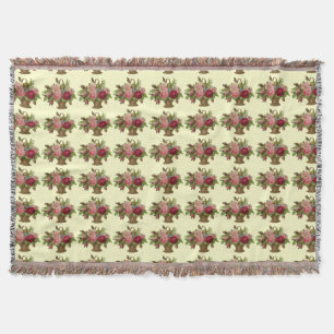 Couverture Fleurs vintages dans le panier