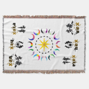 Couverture Flexe. Hexe. Vexe. Tissu de prière rituel de l'aut