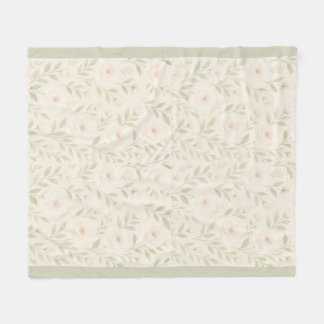 Couverture florale Pastel Crémeux - Soft & Elegant