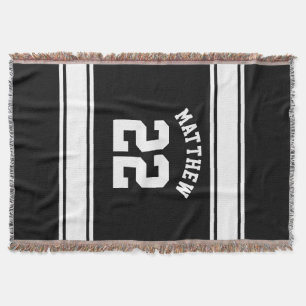Couverture Football Jersey Novelty Nom personnalisé