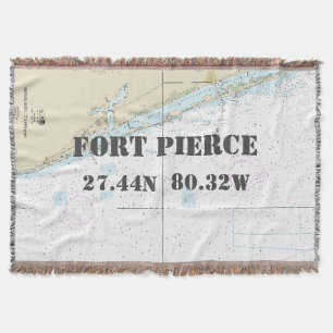 Couverture Fort Pierce Hometown Latitude Longitude Nautique