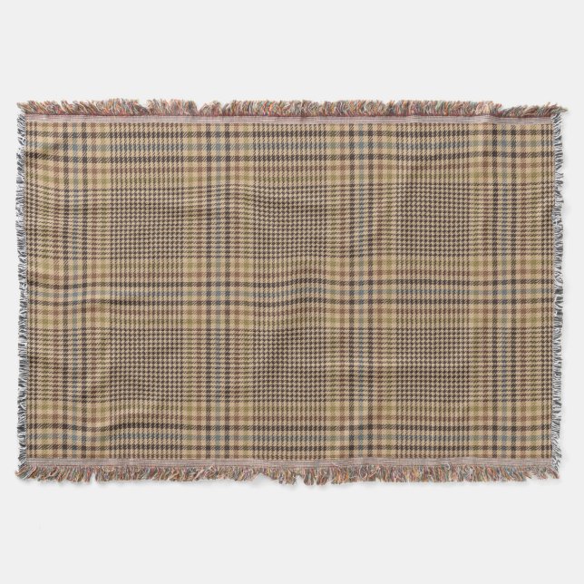 Couverture Forth Antique Glen Check Plaid Motif (Devant)