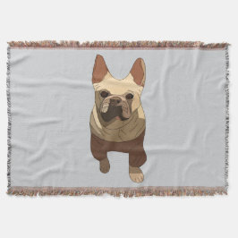 Couverture French Bulldog, Lavender Purple