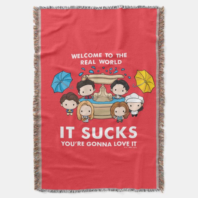 Couverture FRIENDS™ | Bienvenue dans le monde réel Chibi (devant Vertical)