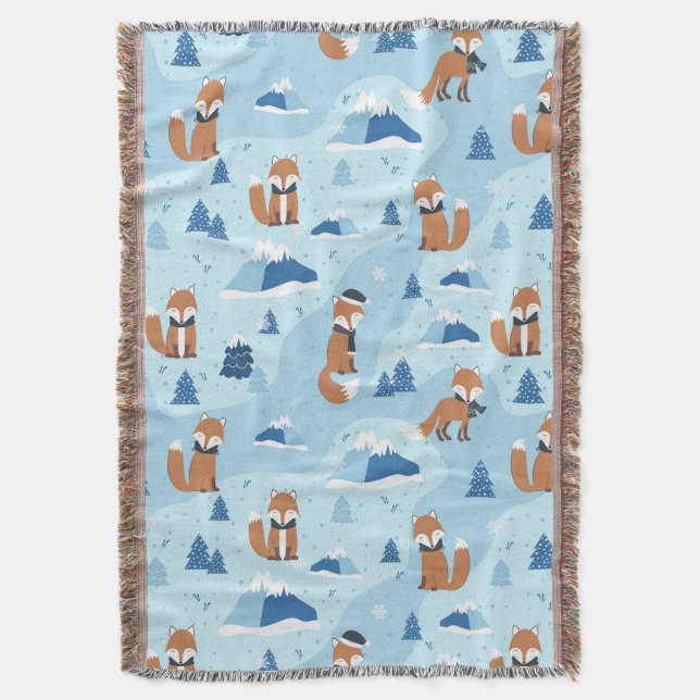 Couverture Frosty Winter Foxes (devant Vertical)
