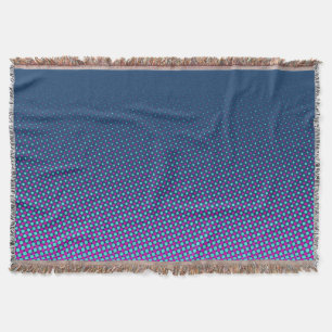 Couverture Funny Dots Pattern blue pink + your idea