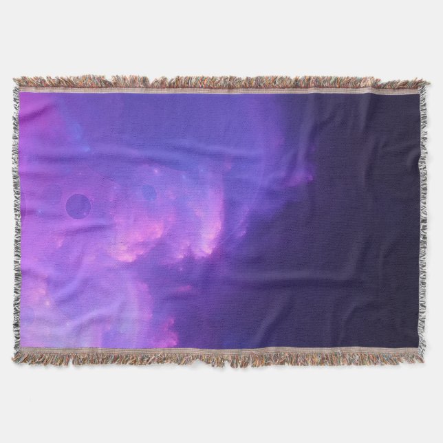 Couverture galaxie violette (Devant)