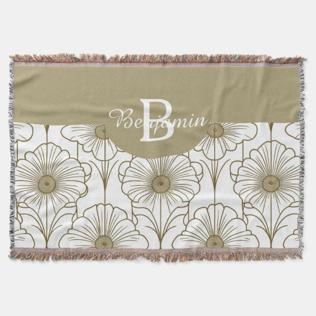 Couverture Gamme d'or - Modèle Floral - Jeu (Devant)