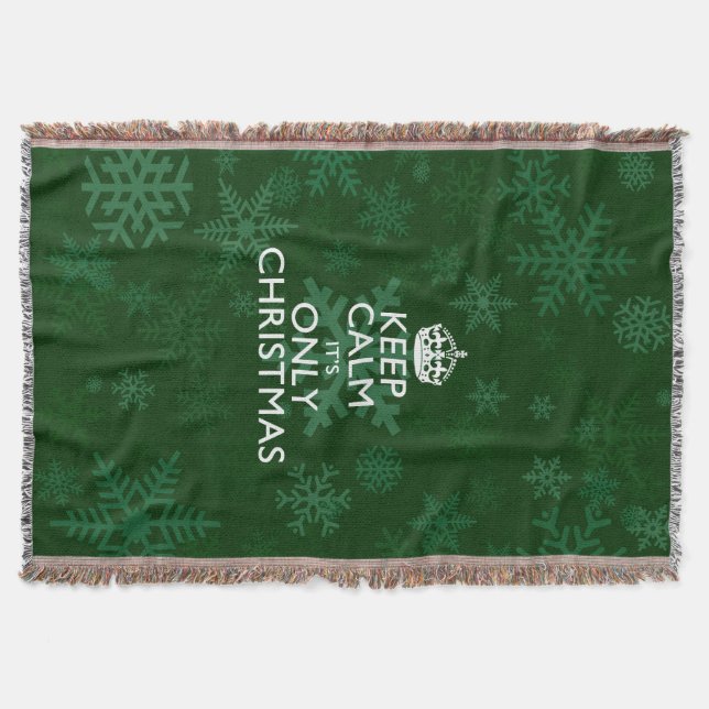 Couverture Gardez le calme que c'est seulement Noël sur (Devant)