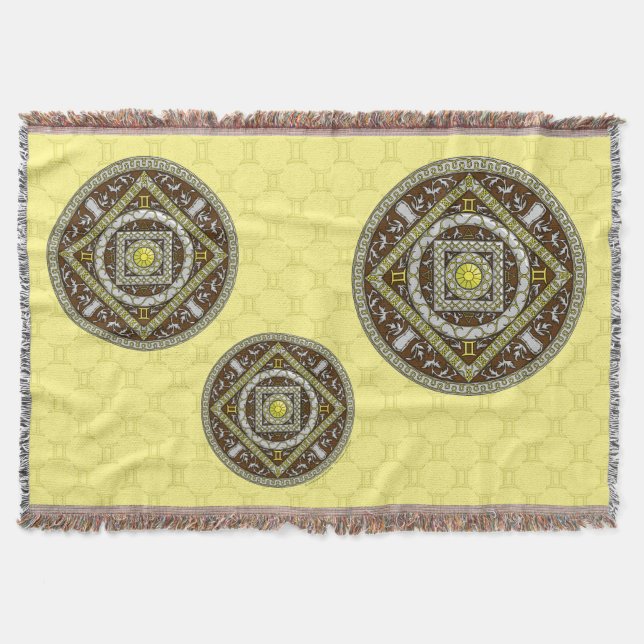 Couverture Gemini Mandala Lance Blanket (Devant)