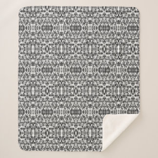Couverture géométrique tribale Sherpa