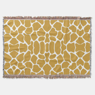 Couverture Girafe Safari Brun Soudan