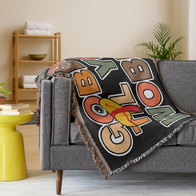 Couverture Gobble Gobble Till You Wobble Funny Thanksgiving (Créateur téléchargé)