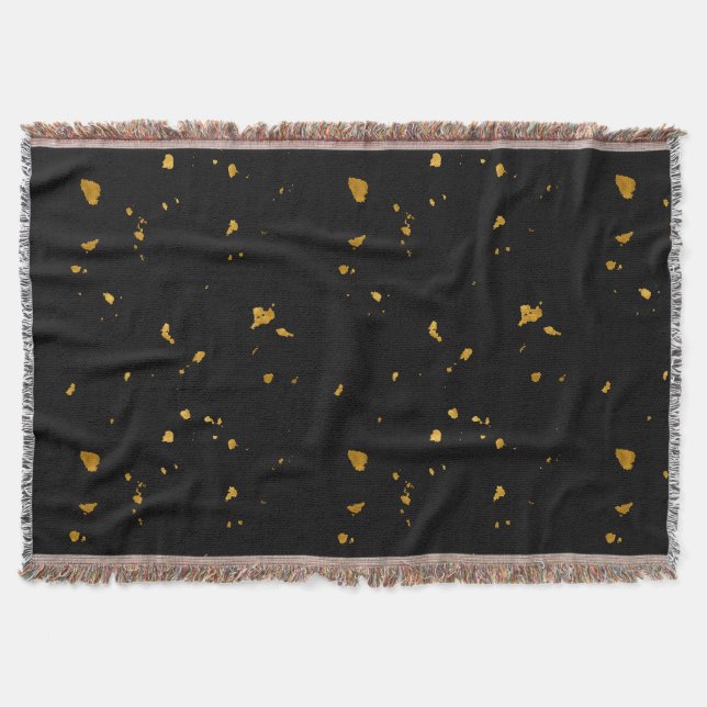 Couverture Gold Flakes Noir (Devant)