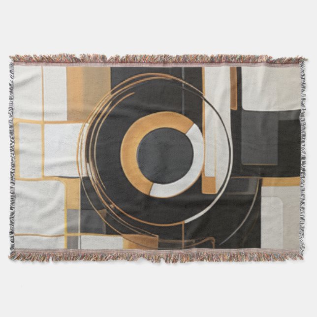 Couverture Golden Harmony Abstrait (Devant)