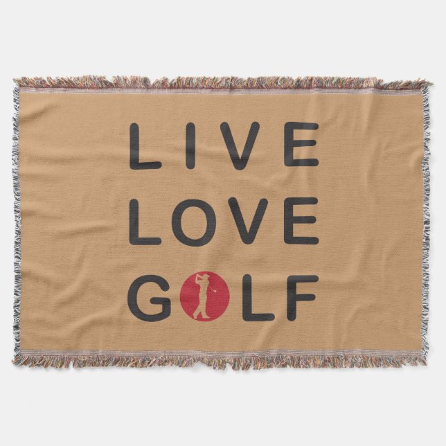 Couverture golf lance une couverture. (Devant)