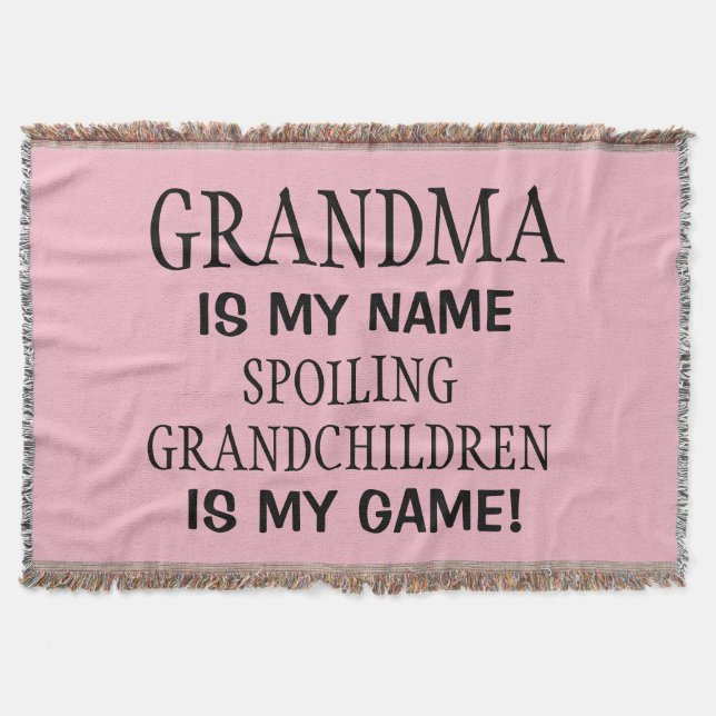 Couverture Grand-mère rose est mon nom Spoiling Grandchildren (Devant)