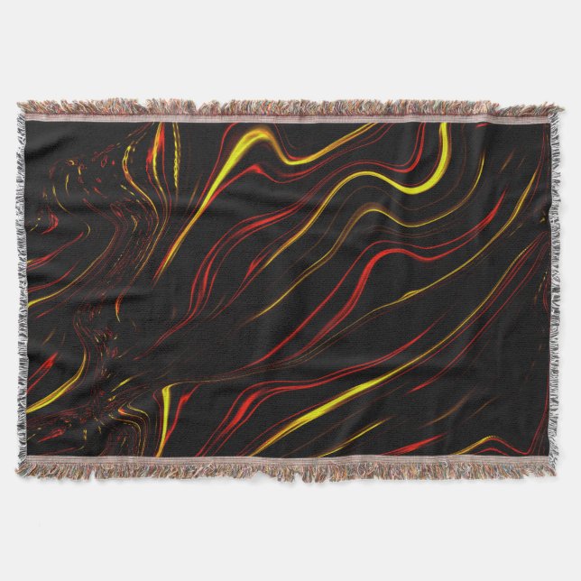 Couverture Grandes traits rouge or long sur l'arrière - plan  (Devant)