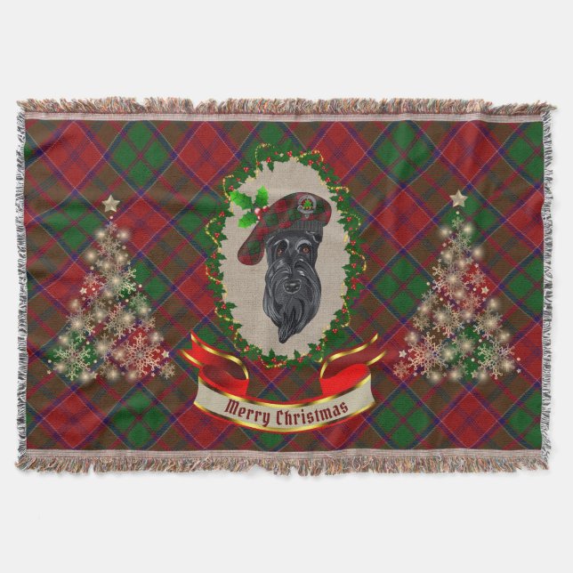 Couverture Grant Scottie Dog Christmas (Devant)