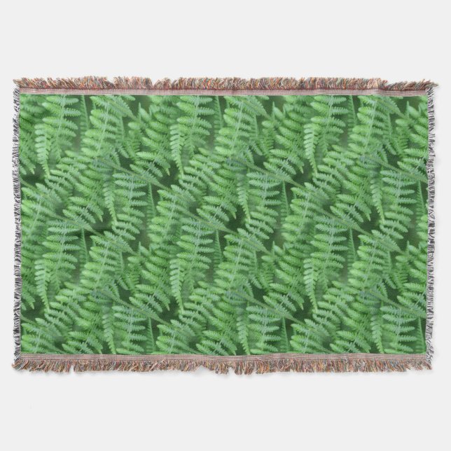 Couverture Green Ferns Nature Motif (Devant)