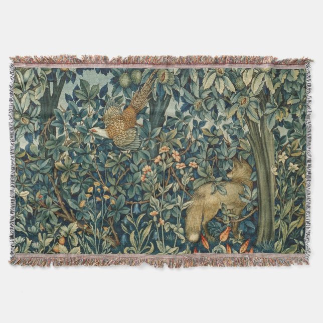 Couverture GREENERY, FOREST ANIMALS Pheasant, Fox, Green Flor (Devant)