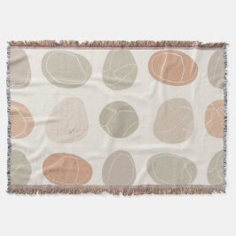 Couverture Grille de galets doux Cosy Inspiré de la Terre