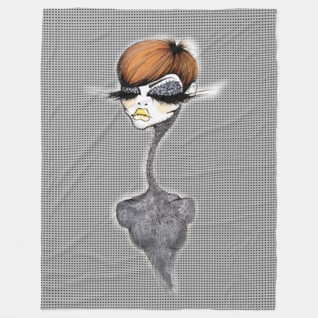 Couverture grise de lutin (Devant)