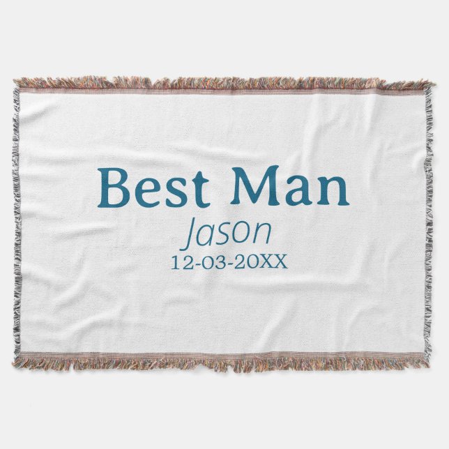 Couverture groomsman bachelorette party ajouter nom moderne s (Devant)