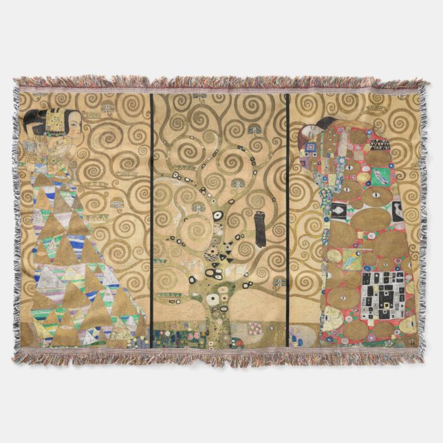 Couverture Gustav Klimt - Stoclet Frieze Arbre de vie (Devant)