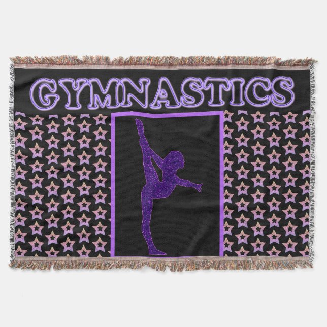 Couverture Gymnastique Star Throw Blanket (Devant)